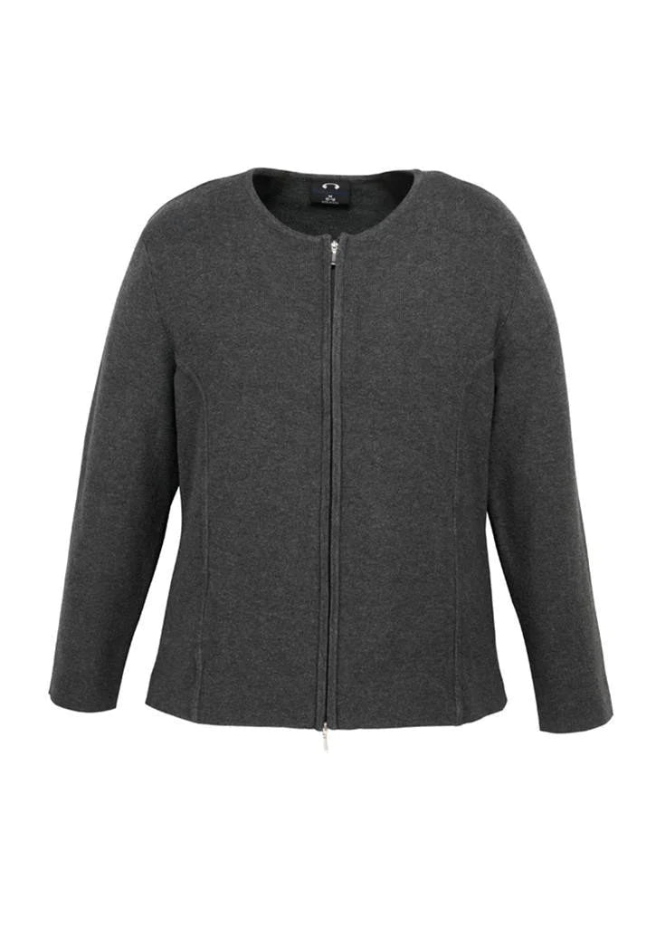 Biz Collection Ladies 2 Way Zipper Cardigan (LC3505)