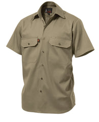 King Gee Open Front Drill Shirt S/S (K04030)