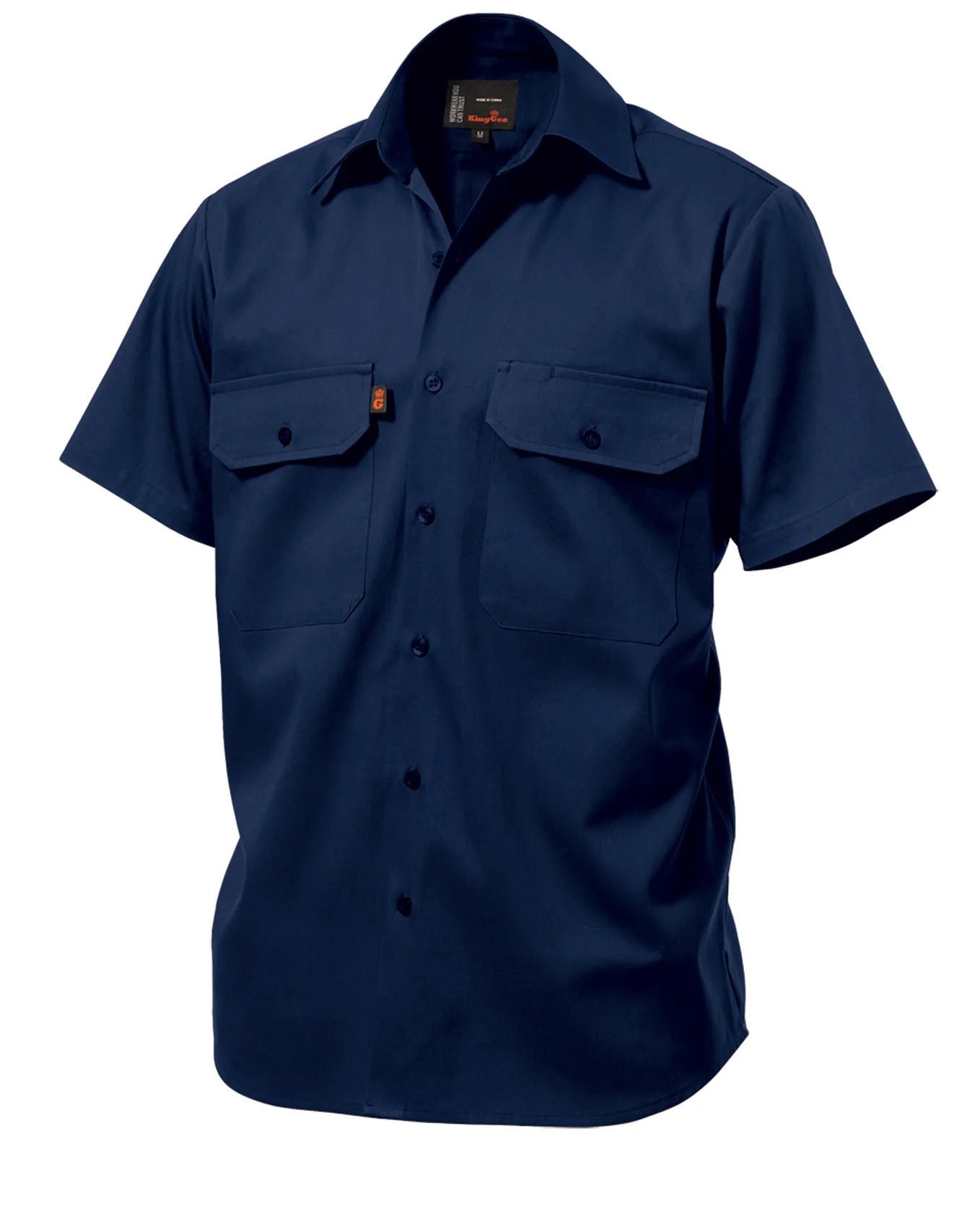 King Gee Open Front Drill Shirt S/S (K04030)