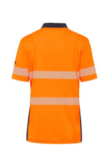 King Gee Workcool Hyperfreeze Spliced Polo Short Sleeve with Segmented Tape (K54215 )