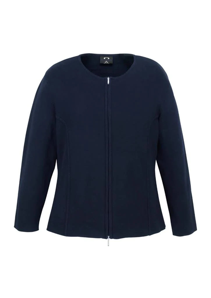 Biz Collection Ladies 2 Way Zipper Cardigan (LC3505)