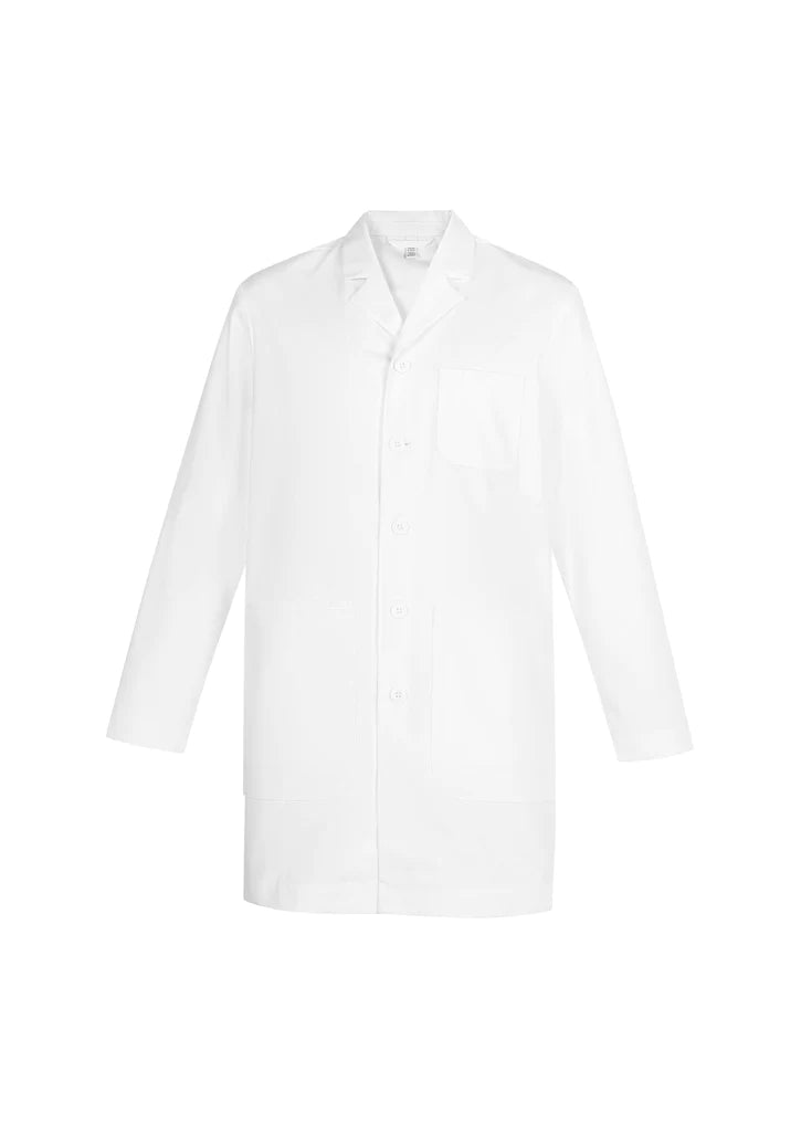 Biz Care Mens Hope Long Line Lab Coat (CC144ML)