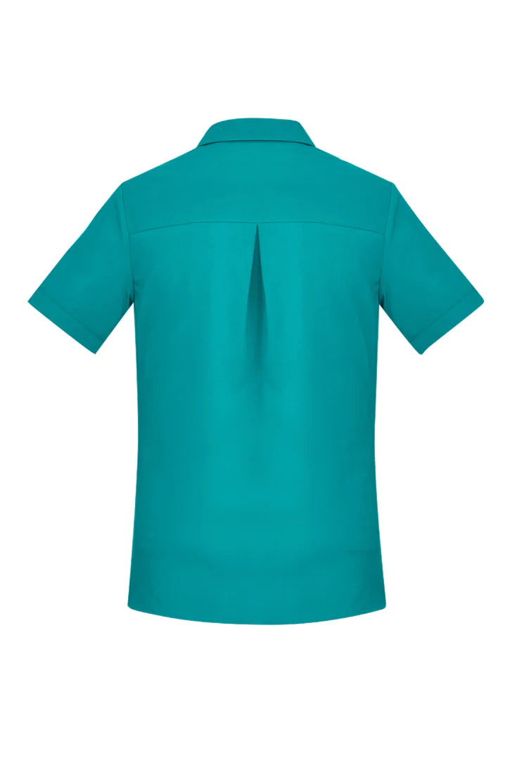 Biz Care Womens Florence Short Sleeve Shirt(1st 6 Colors) (CS947LS)