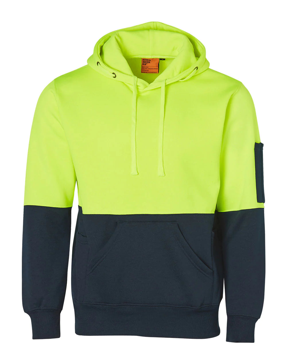 Winning Spirit Unisex Hi Vis Two Tone Fleece Hoodies (SW38)