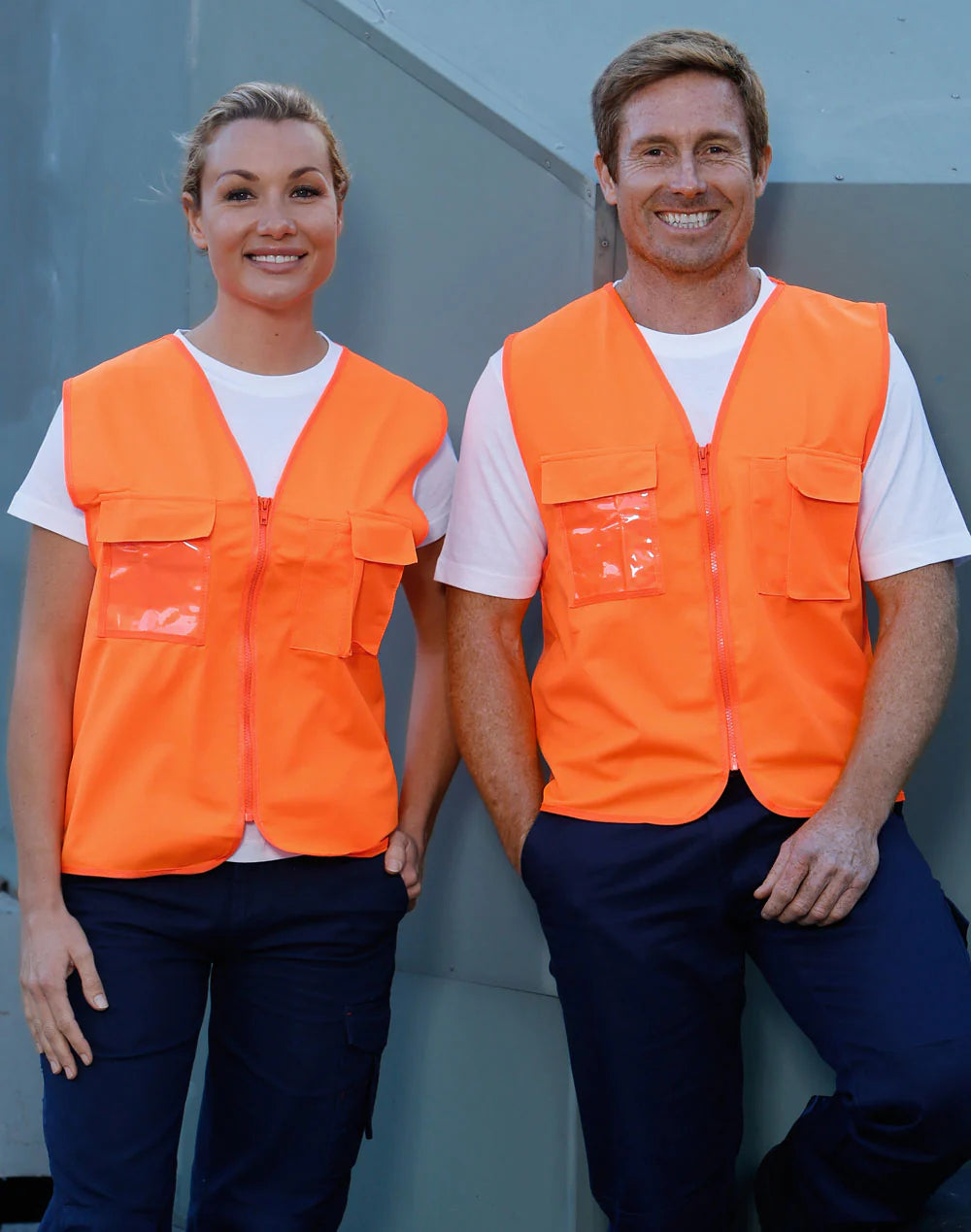 Winning Spirit High Visibility Safety Vest With ID Pocket (SW41)