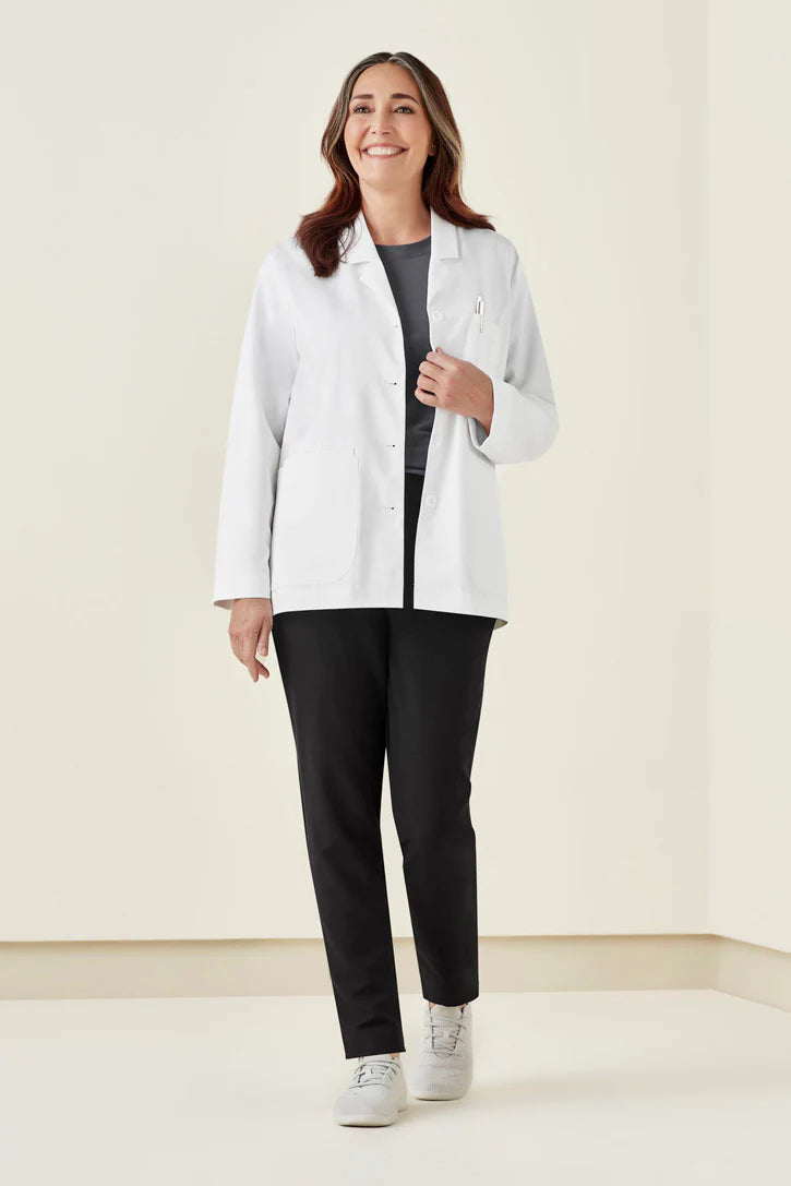 Biz Care Womens Hope Cropped Lab Coat (CC144LC)