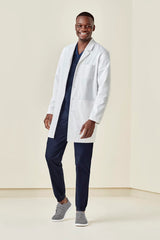 Biz Care Mens Hope Long Line Lab Coat (CC144ML)