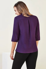 Biz Care Womens Florence 3/4 Sleeve Shirt (2nd 1 Color) (CS951LT)