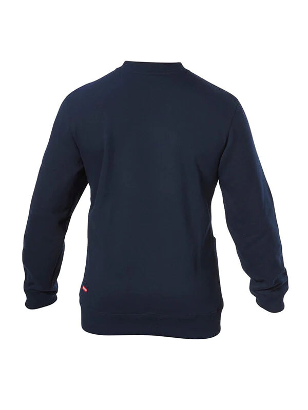 Hard Yakka Men's Brushed Fleece Crew Neck Jumper (Y19324)