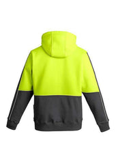 Syzmik Mens Hi Vis Full Zip Hoodie (ZT464)-Clearance