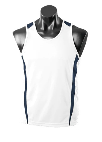 Aussie Pacific Eureka mens singlet 1st ( 14 Colour )-(1104)