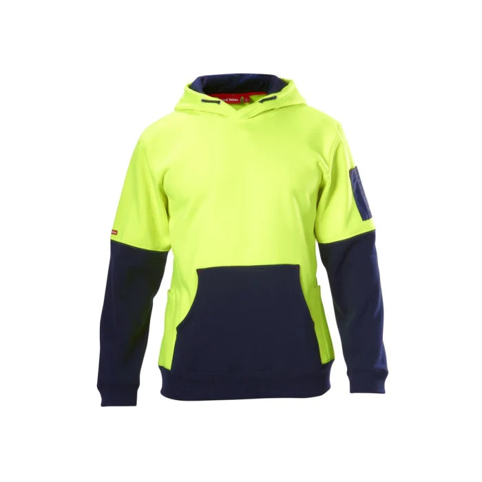 Hard Yakka Hi-visibility Two Tone Brushed Fleece Hoodie (Y19325)