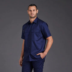King Gee Open Front Drill Shirt S/S (K04030)