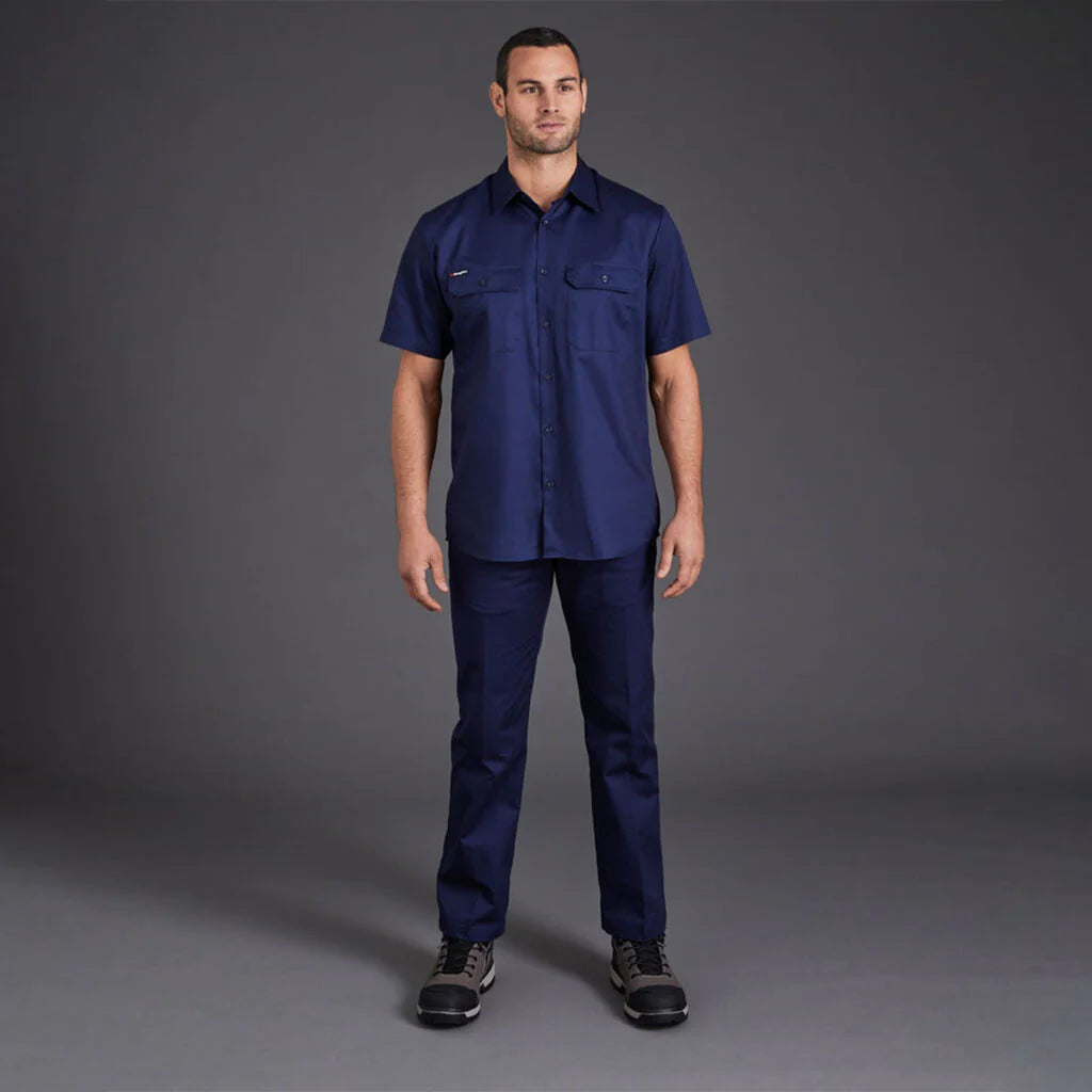 King Gee Open Front Drill Shirt S/S (K04030)