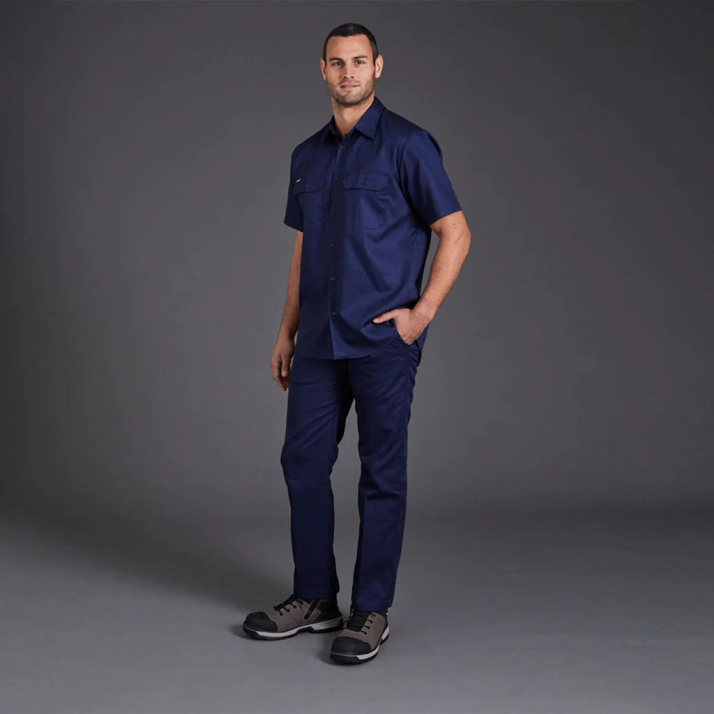 King Gee Open Front Drill Shirt S/S (K04030)