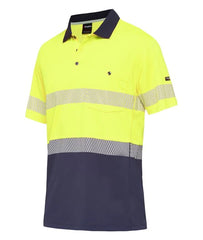 King Gee Workcool Hyperfreeze Spliced Polo Short Sleeve with Segmented Tape (K54215 )