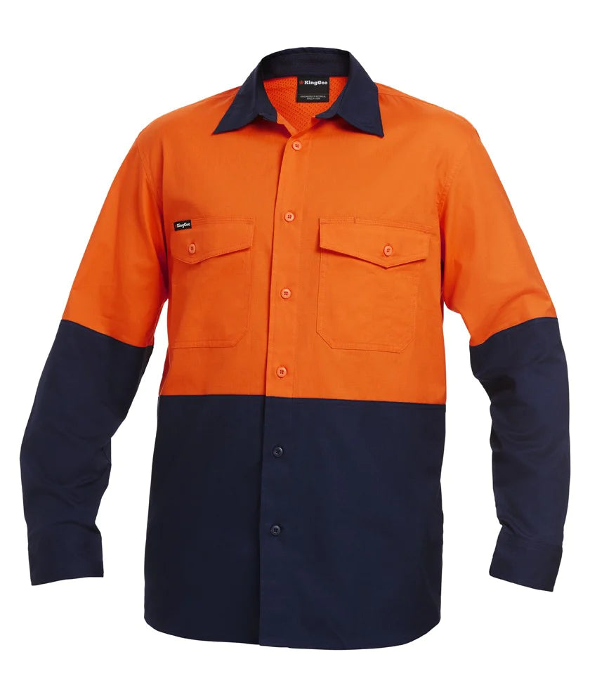 KingGee Workcool 2 Spliced Shirt L/s (K54870)
