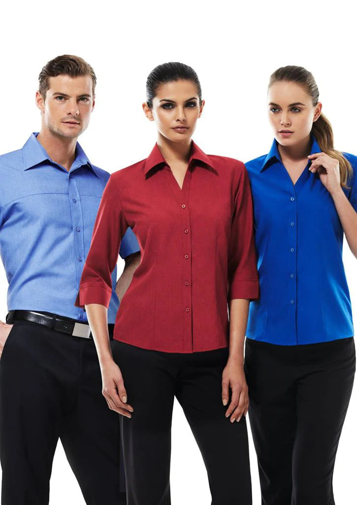 Biz Collection Ladies Plain Oasis Shirt-S/S (LB3601)
