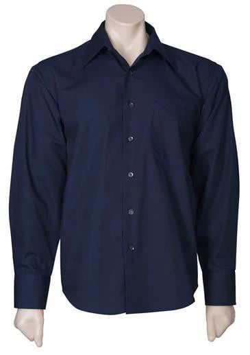 Biz Collection Mens Metro Long Sleeve Shirt (SH714)