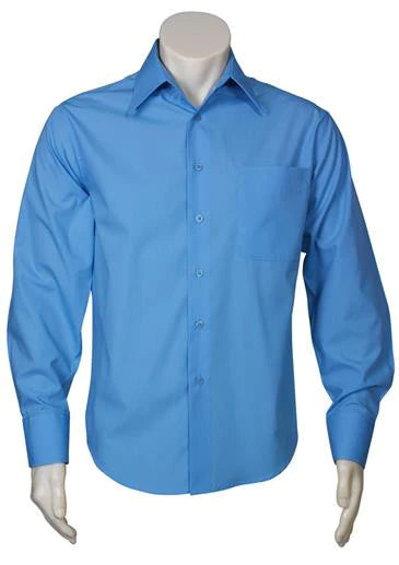 Biz Collection Mens Metro Long Sleeve Shirt (SH714)