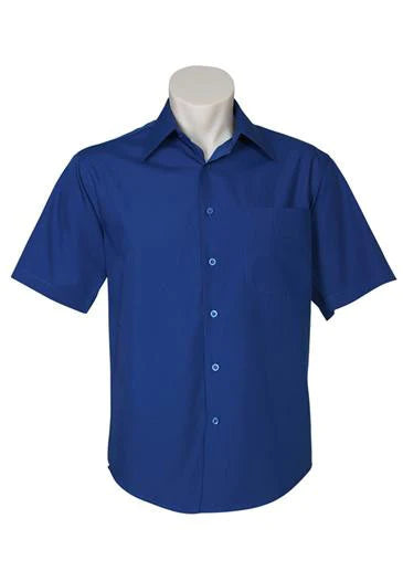 Biz Collection Mens Metro Short Sleeve Shirt (SH715)